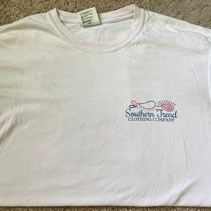 Souther Trend Paisley Print Light Pink Tshirt